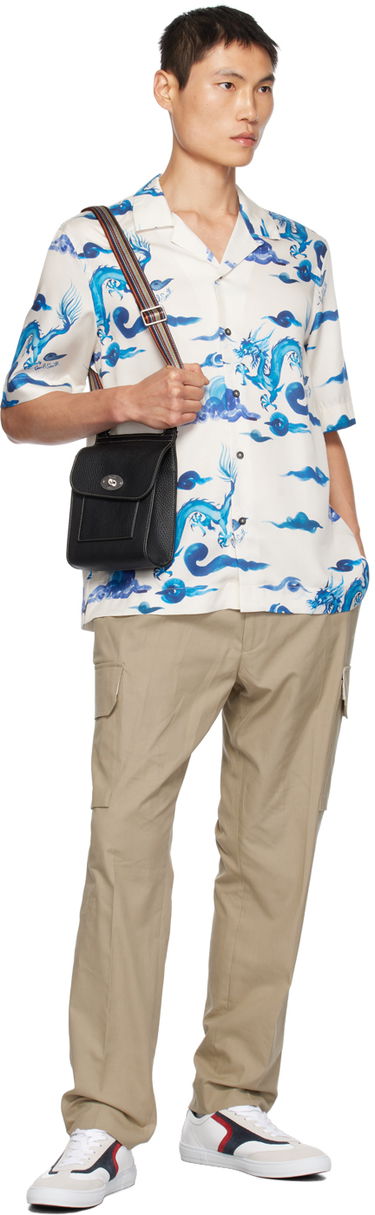 Košeľa Paul Smith Paul Smith Dragon Print Regular Shirt Biela | M1R-905U-L02132-01, 3