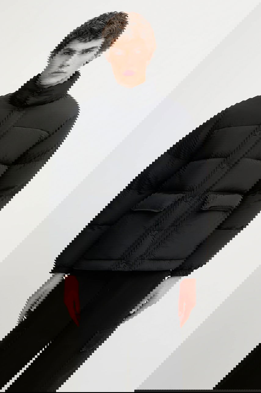 Prešívaná bunda MAISON KITSUNÉ Maison Kitsuné Oversize Quilted Puffer Čierna | PM02230WQ4070, 0