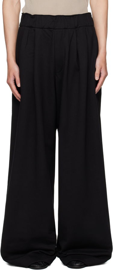 Tepláky Dries Van Noten Dries Van Noten Pleated Sweatpants Čierna | 252-021143-2611, 0