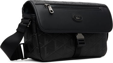 Taška cez rameno Lacoste Lacoste Nomogramme S Flap Bag Čierna | NH5062MR_000, 1