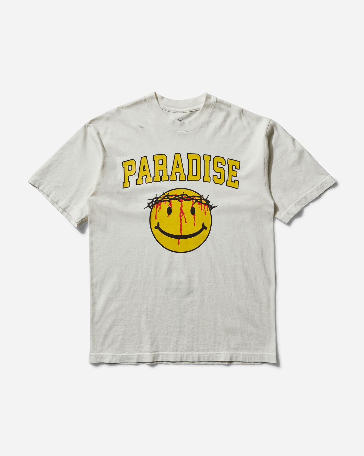 Tričko PARADIS3 Smiley Jesus T-Shirt Béžová | PASMILEJESUSTEE 1, 1