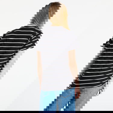 Tričko Horsefeathers T-Shirt Pyper Top Striped Čierna | SW957C, 2