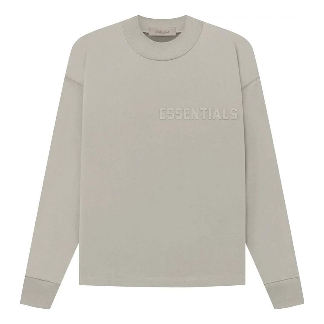 Mikina Fear of God Essentials Long Sleeve T-Shirt Šedá | 125BT222013F, 0