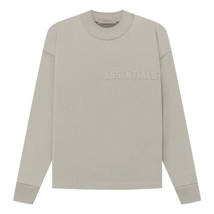 Mikina Fear of God Essentials Long Sleeve T-Shirt Šedá | 125BT222013F