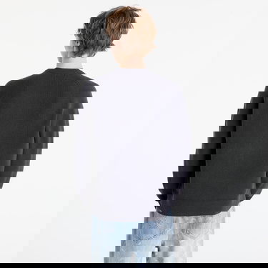 Sveter Fred Perry Ribbed Knit Lambswool Raglan Jumper Šedá | K1548 297, 2