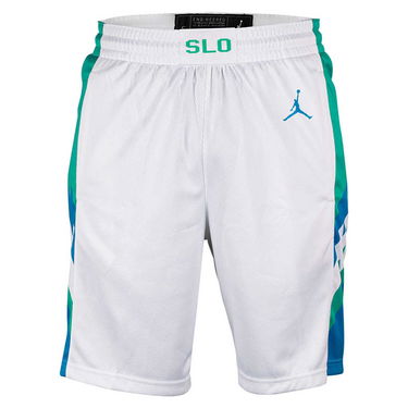 Šortky Jordan FIBA Slovenia Limited Home Shorts Biela | SV0049-100, 1