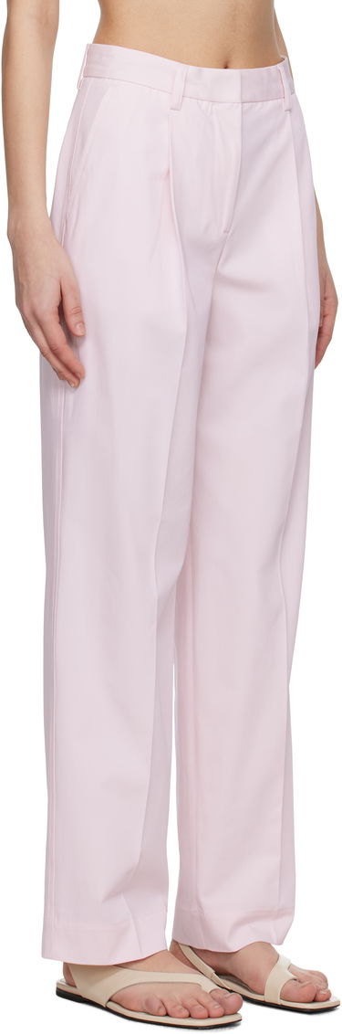 Nohavice TOTEME TOTEME Slanted Pocket Trousers Ružová | 252-WRB0246-FB0379, 1