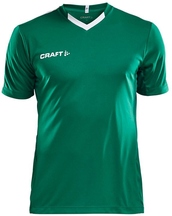 Tričko Craft Jersey Contrast T-shirt Zelené | 1905561-1651