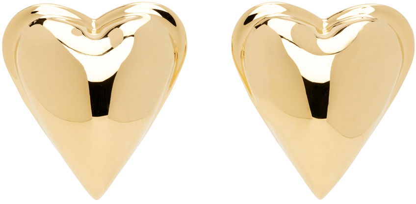 Náušnice Alaïa Heart Earrings Metalická | AA2B068LA011, 0