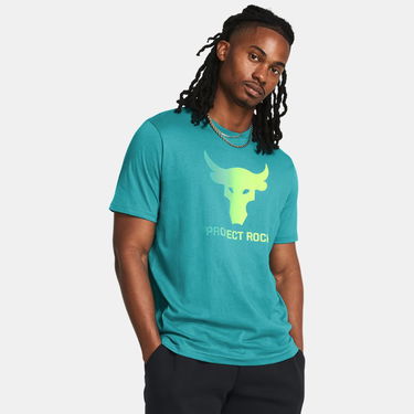 Tričko Under Armour Project Rock Payoff Kurzarm-Shirt Modrá | 1383191-464, 0