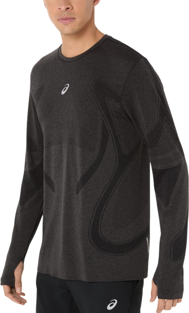Tričko Asics ASICS Road Seamless Long Sleeve Top Šedá | 2011d356-001, 2