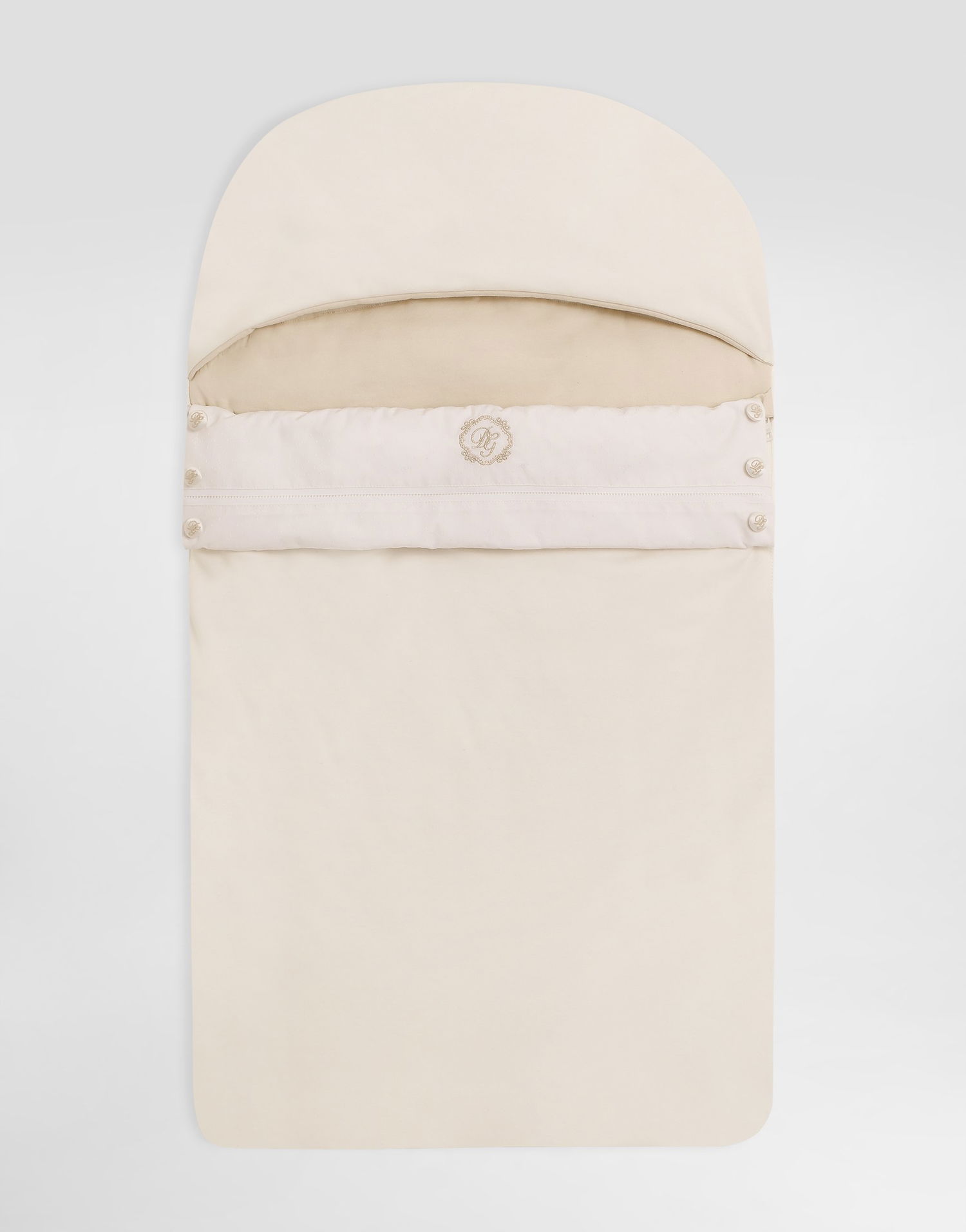 Doplnky Dolce & Gabbana Dolce & Gabbana Interlock Baby Nest with Logo and Polka Dots Béžová | LNJAH4G7PFQS9000, 0