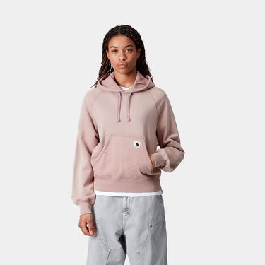 Mikina Carhartt WIP Hooded Hudson Sweatshirt Ružová | I035137_8, 0