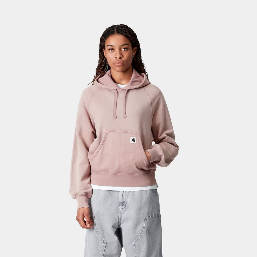 Mikina Carhartt WIP Hooded Hudson Sweatshirt Ružová | I035137_8