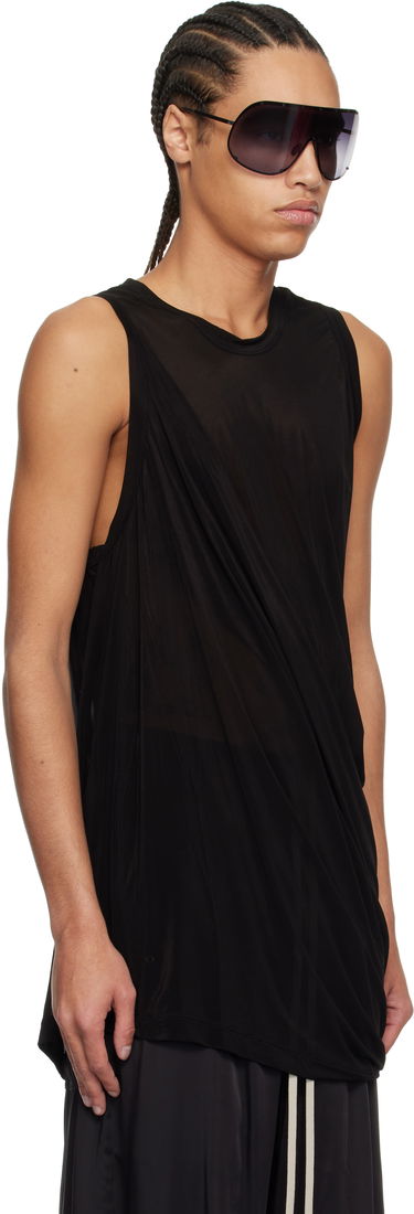 Tielko Rick Owens Rick Owens Hollywood Anthem Draped Tank Top Zelené | RR01E5152 BZ, 4