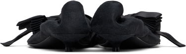 Tenisky a topánky Balenciaga Suede Bow Kitten Heel Pumps Čierna | 804338 W2H82, 1