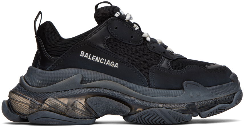 Tenisky a topánky Balenciaga Black Triple S Clear Sole Čierna | 544351 W2FB1, 0