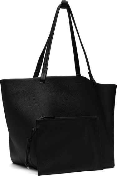 Tote bag The Row Leather Tote Bag Čierna | W1272-L129, 3