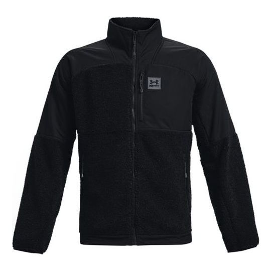 Mikina Under Armour Mission Full-Zip Boucle Jacket Čierna | 1366091-001