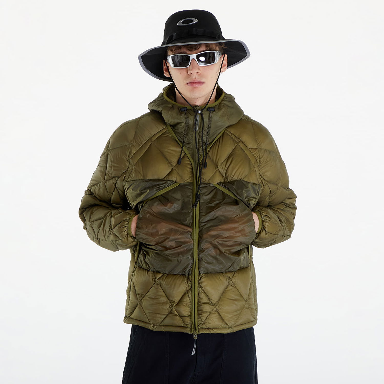 Bunda ROA Light Down Jacket Olive Branch Zelené | RBMW053FA35 GRN0023, 0