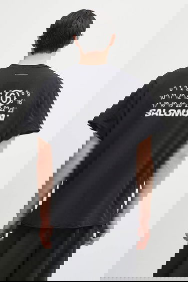 Tričko Maison Margiela MM6 Maison Margiela x Salomon Printed T-Shirt Čierna | SH0GC0051, 2