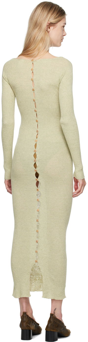 Šaty Baserange Baserange Dande Maxi Dress Zelené | KNDAD-LI-AU24, 2