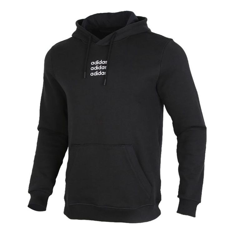 Mikina adidas Originals Men's Casual Logo Pullover Hoodie Čierna | GJ8936, 0