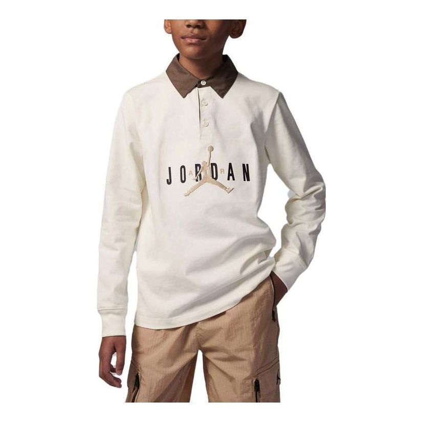 Polo tričko Jordan Air Jordan Essentials Rugby Top Biela | FJ5782-133