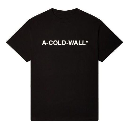 Tričko A-COLD-WALL* Essential Logo T-Shirt Čierna | ACWMTS092-BLACK