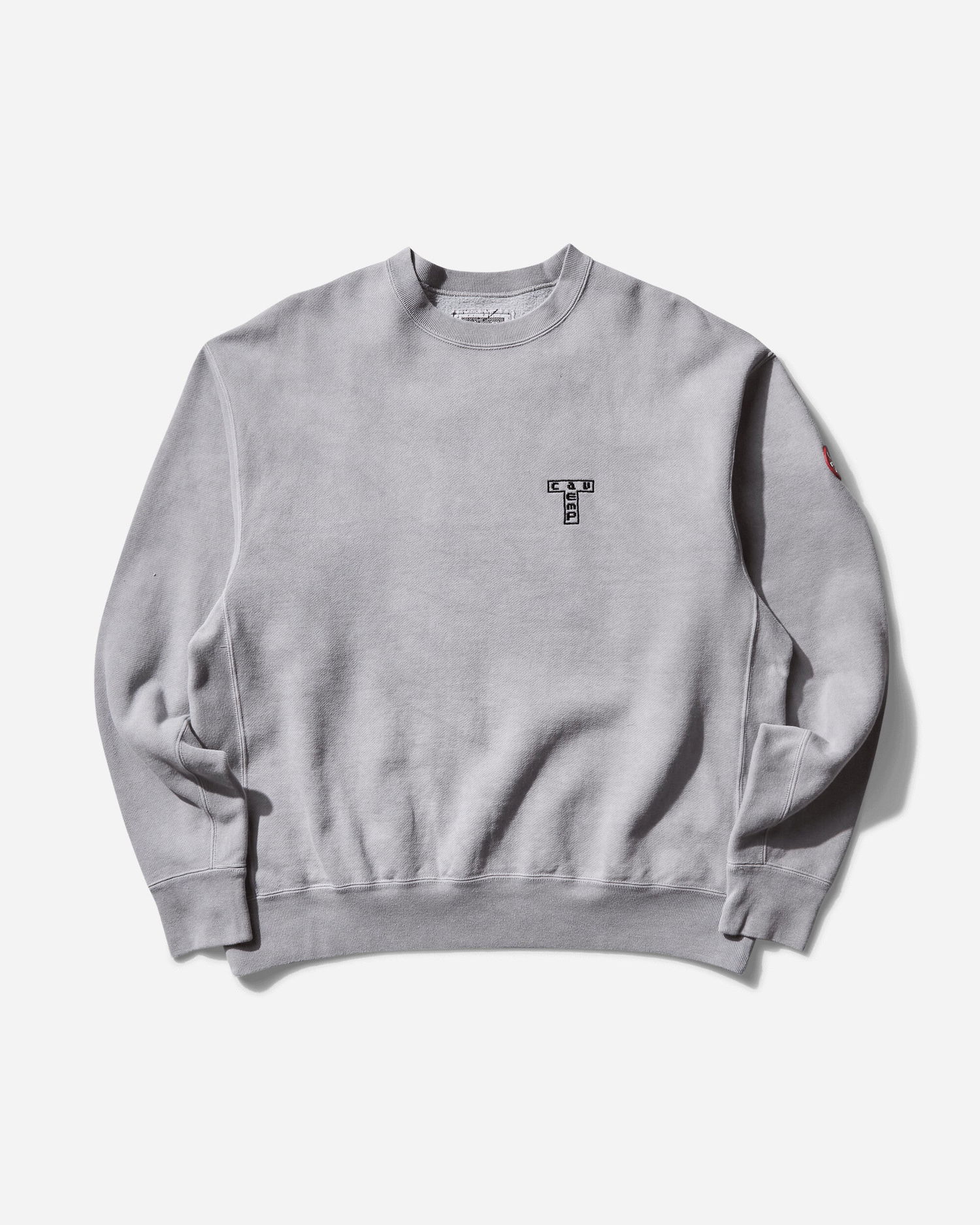 Sveter Cav Empt T-Cav Emp Crewneck Sweatshirt Šedá | CES27CS10 GREY, 1