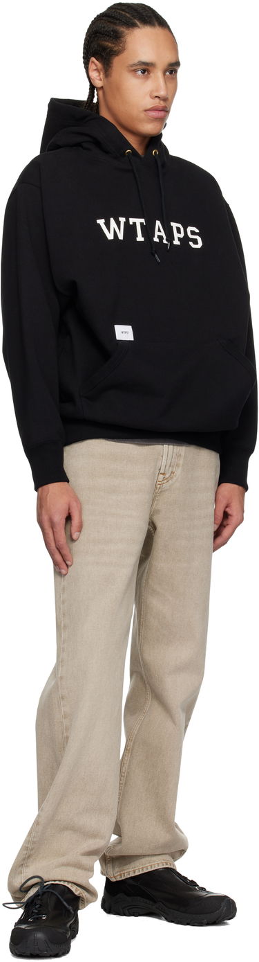 Mikina WTAPS WTAPS Cotton Academy Hoodie Čierna | 251ATDT-CSM04, 3