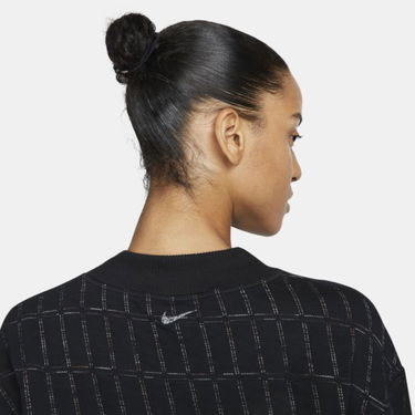 Mikina Nike Yoga Therma-FIT Luxe Crew-neck Sweatshirt Čierna | DV4317-010, 2