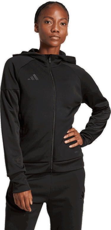 Mikina adidas Performance Tiro 25 Full-Zip Hoodie Čierna | JD9079, 2