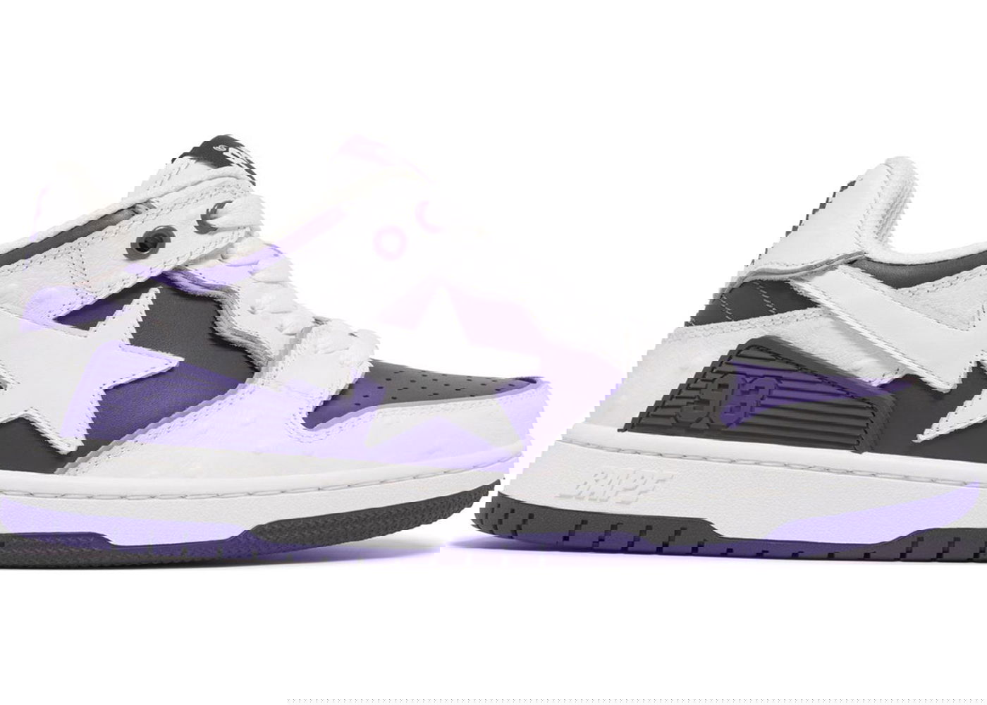 Tenisky a topánky BAPE A Bathing Ape Sk8 Sta #1 Ostrich Pack White Purple Navy | 1K30-191-308-PUR/1K30-291-308-PUR/001FWK301308M_PUR, 0