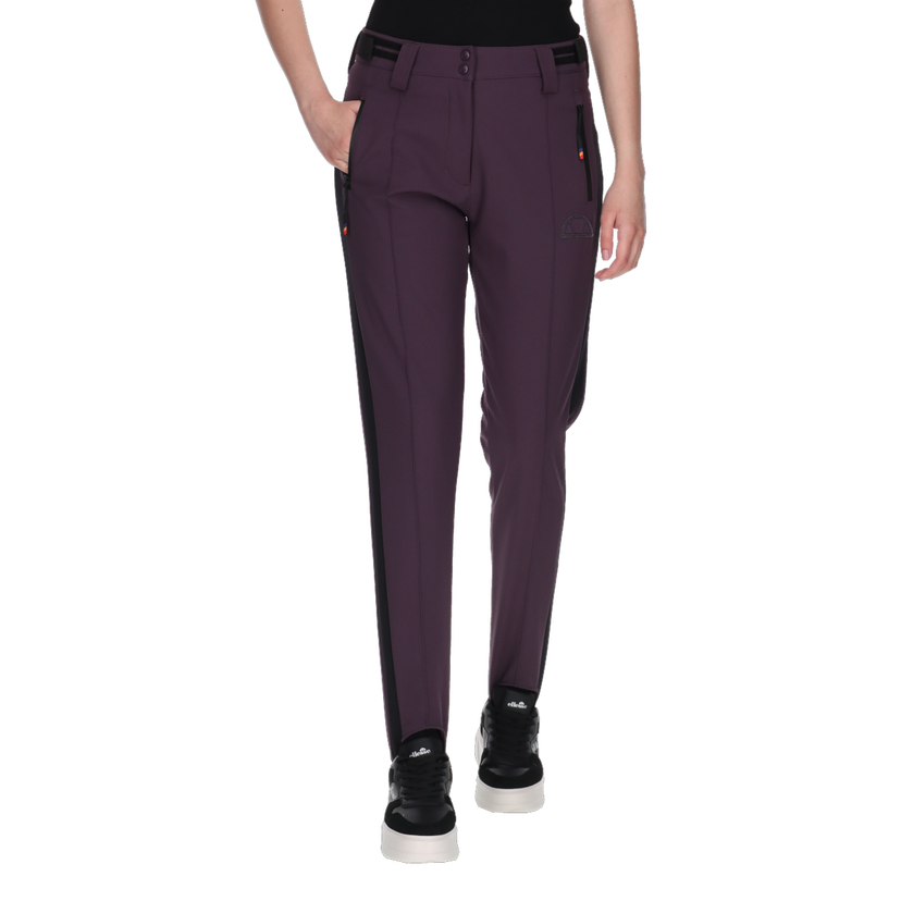 Nohavice Ellesse Slim-fit Pants with Side Stripes Fialová | ELA243F112-70