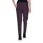 Slim-fit Pants with Side Stripes