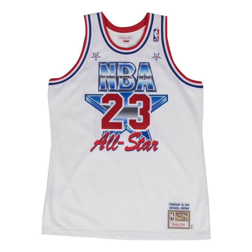 Dres Mitchell & Ness NBA All-Star 1991 Michael Jordan 23 Jersey Biela | 7226-ASE-91MJOR4