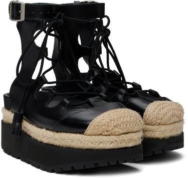 Starostlivosť o obuv sacai Sacai Ghillie Heeled Sandals Čierna | 25-07920, 3