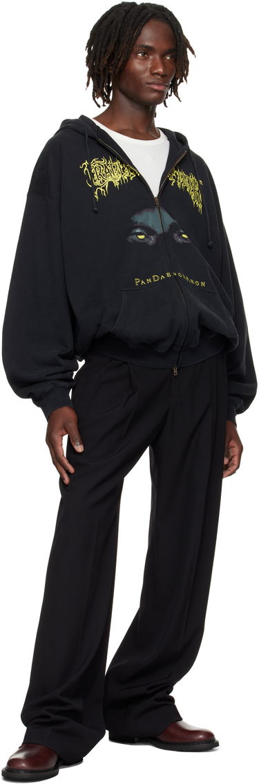 Mikina VETEMENTS Vetements Cradle of Filth 'Pandaemonaeon' Zip-Up Hoodie Čierna | UCF76ZU550B, 3