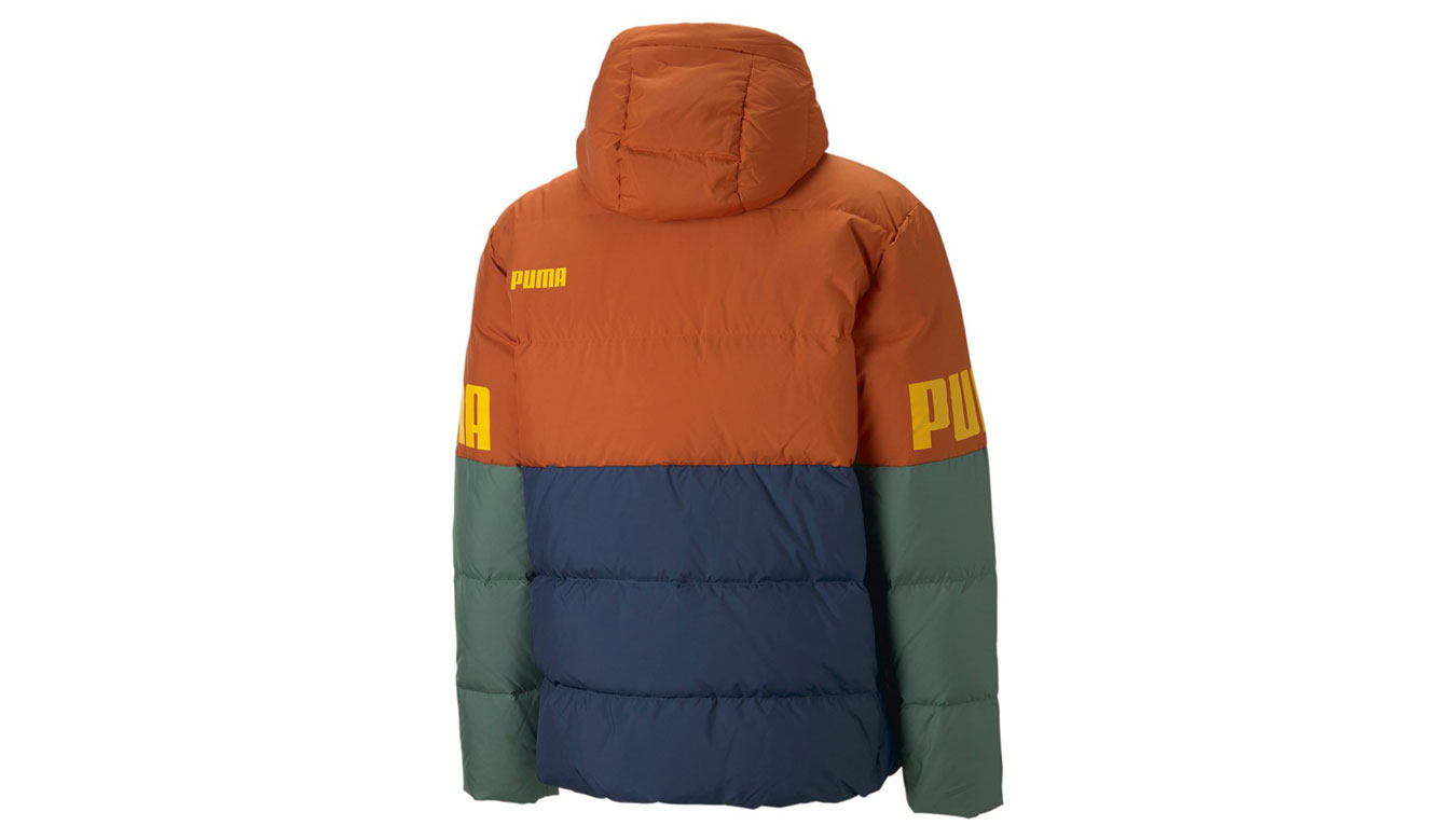 Prešívaná bunda Puma Power Hooded Down Puffer Červená | 849335-64, 1