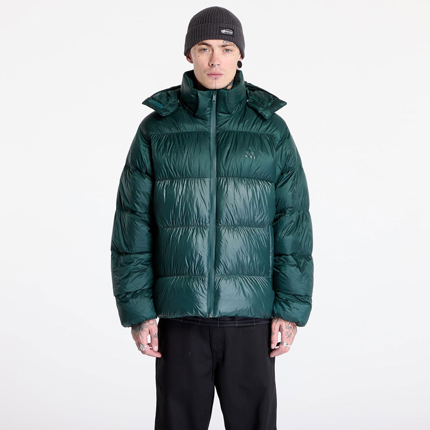 Prešívaná bunda adidas Originals Down Regen Adic Jacket Mineral Green Zelené | IY6492, 0