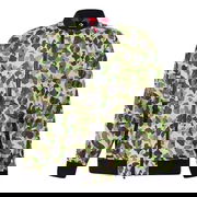 Printed Utility Bomber Jacket