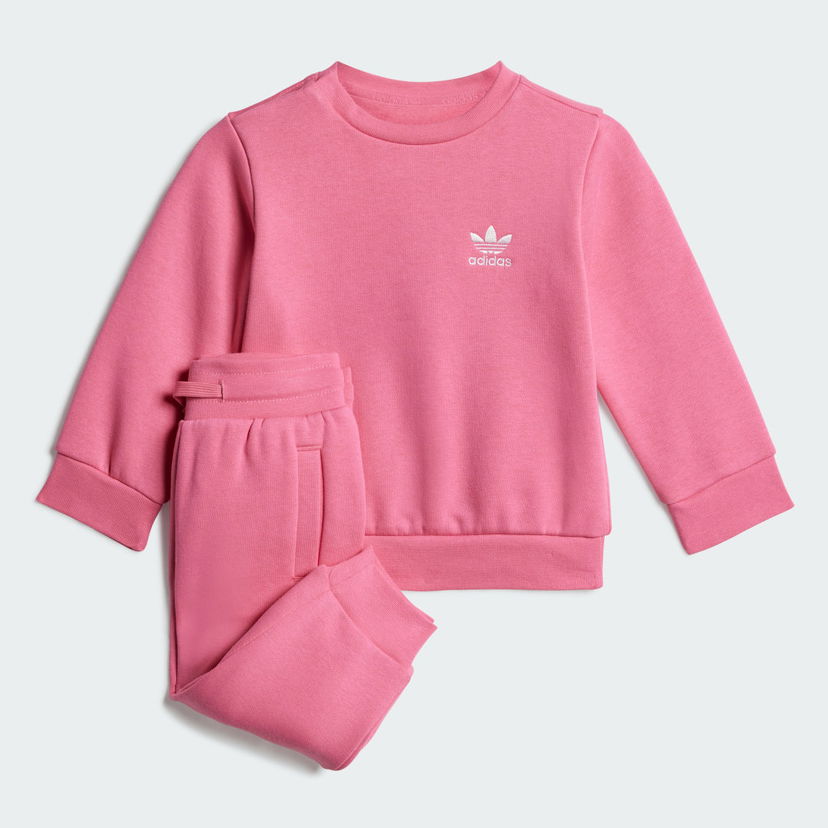 Súprava adidas Performance Crew Sweatshirt and Pants Set Ružová | JY4869