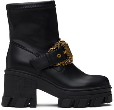 Tenisky a topánky Versace Sophie Baroque Buckle Boots Čierna | E79VA3S80_E71570, 0