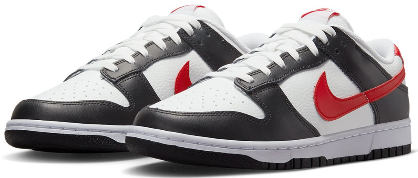 Dunk Low Retro Red Swoosh Panda