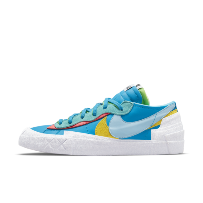 Tenisky a topánky Nike Kaws x Sacai X Nike Blazer Low "Neptune Blue" Modrá | DM7901-400, 0