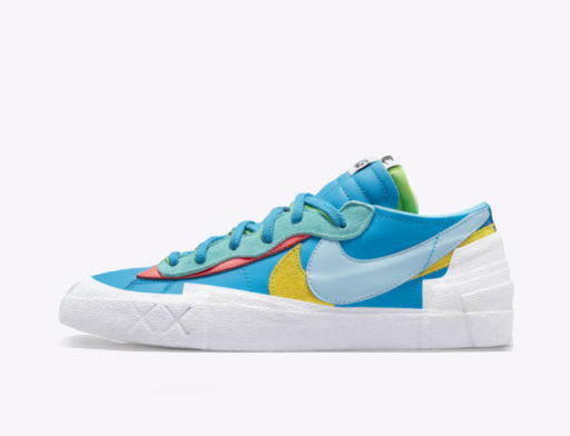 Tenisky a topánky Nike Kaws x Sacai X Nike Blazer Low "Neptune Blue" Modrá | DM7901-400