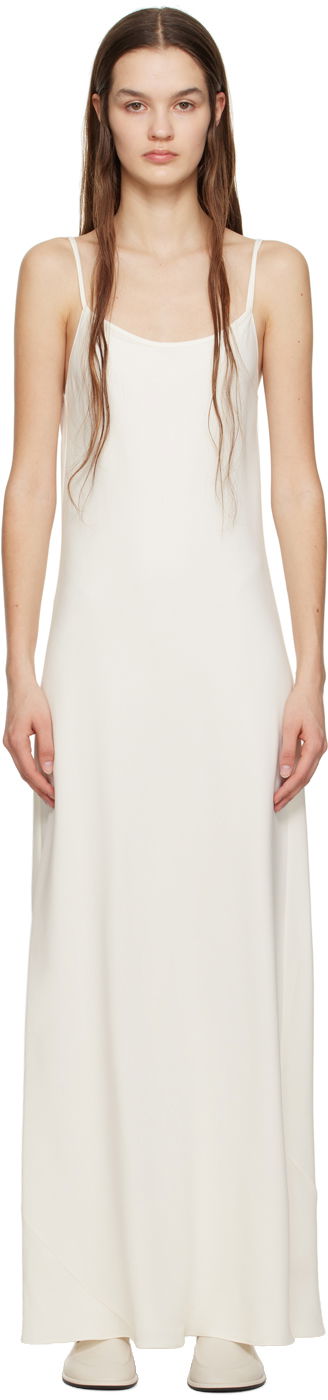 Šaty The Row Maxi Slip Dress Biela | 6918-W2434, 0