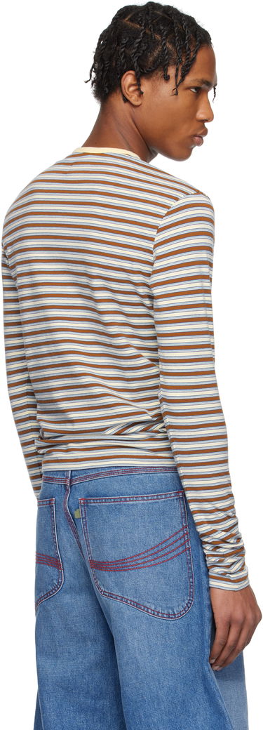 Tričko ERL ERL Striped Long Sleeve T-Shirt Rôznofarebný | ERL10T010, 2