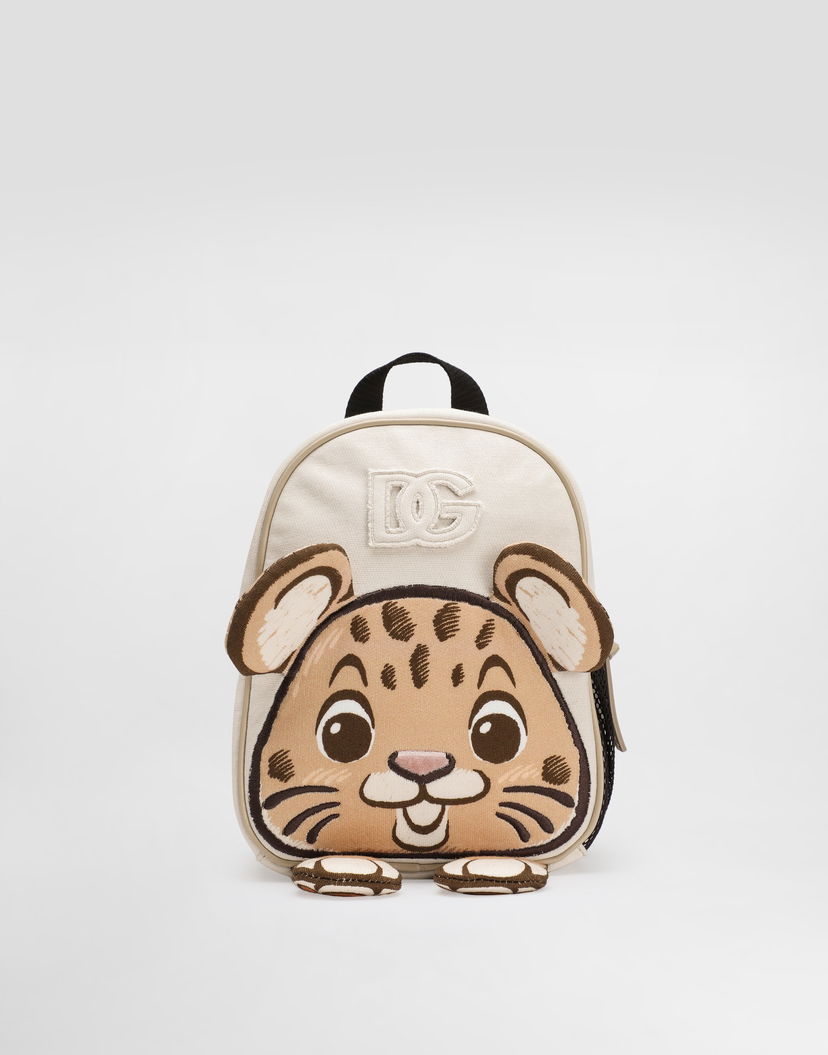 Batoh Dolce & Gabbana Dolce & Gabbana Leopard Print Backpack Béžová | EM0141AA550HA5SD